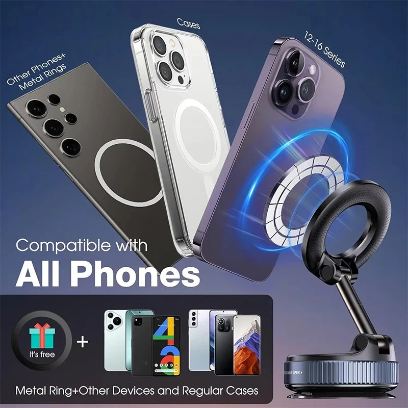 Adjustable Magnetic Car Phone Mount