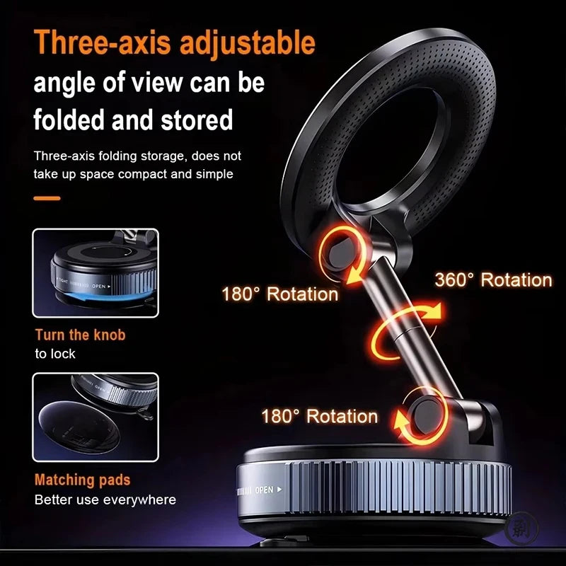 Adjustable Magnetic Car Phone Mount